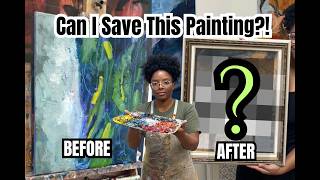 I Painted Over This Old Landscape…Was That a Mistake?