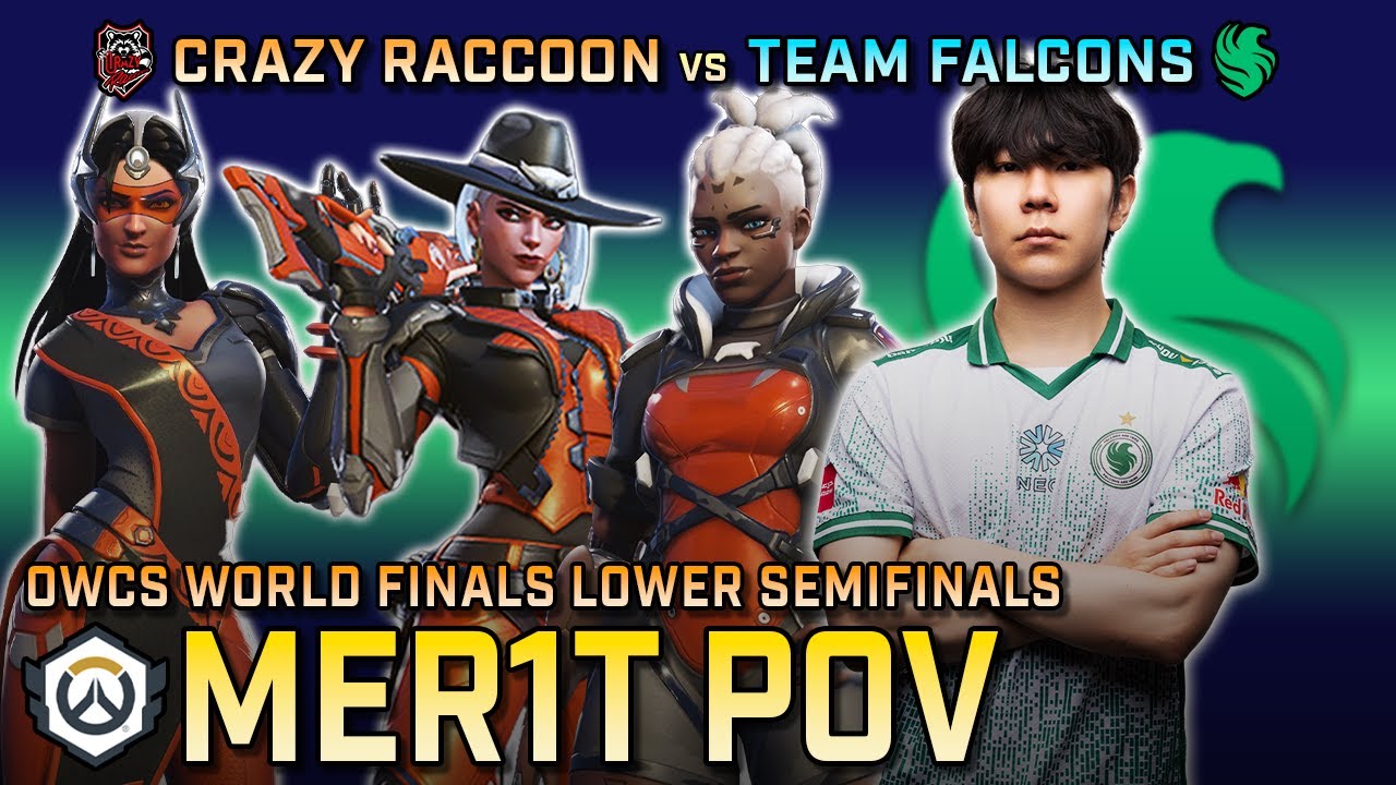 [ Mer1t ] Duel of the Fates | Crazy Raccoon vs Team Falcons | OWCS ...