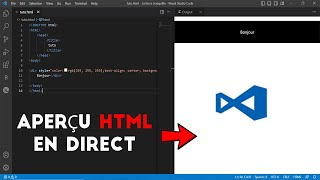 Obtenir un aperçu HTML en direct dans Visual Studio Code