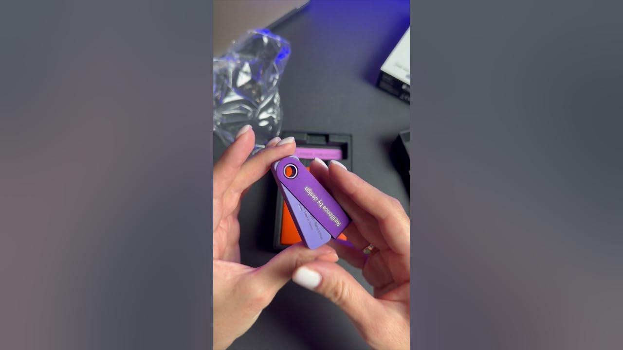  new 2023 ledger nano s plus amethyst purple 