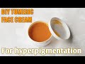 DIY TUMERIC FACIAL CREAM | for Dark Spots, Pimples, Blemishes &amp; #Hyperpigmentation | Bella Gold Tv