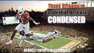 Texas Offense vs Vanderbilt Defense - CFB Cutups Week 10 2025