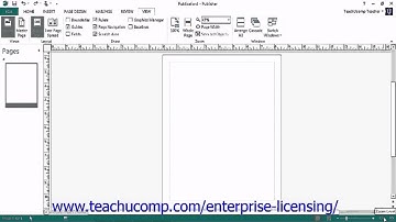 Microsoft Office Publisher Tutorial 2013 Getting Acquainted  Publisher 1.9 Employee Group Training