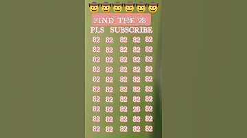 find the 28 #quiz #smartphone #braintestsolution #automobile #puzzle #ढूंढो#trending #shorts #maths