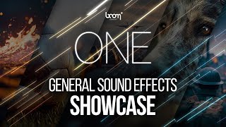 BOOM ONE | GENERAL SOUND EFFECTS Showcase