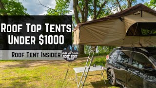 Best Budget Roof Top Tents Under $1000  Roof Tent Insider