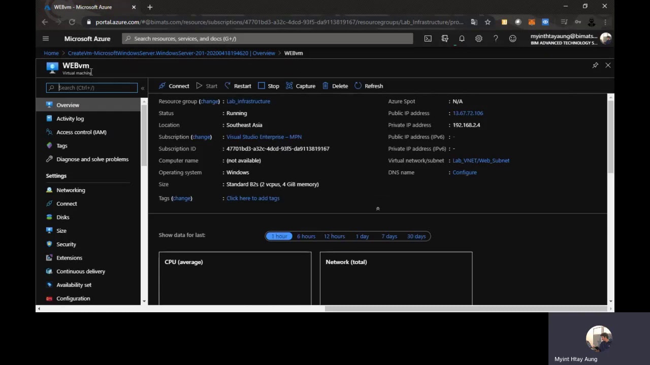 Tuto-06 Azure Basic 3 tier setup - YouTube