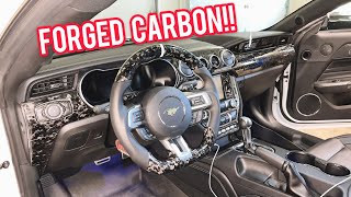 The FIRST Forged Carbon Interior Kit by Dyna Performance!