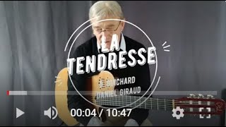 La tendresse (D. Guichard, D.Giraud)Tutoriels guitare