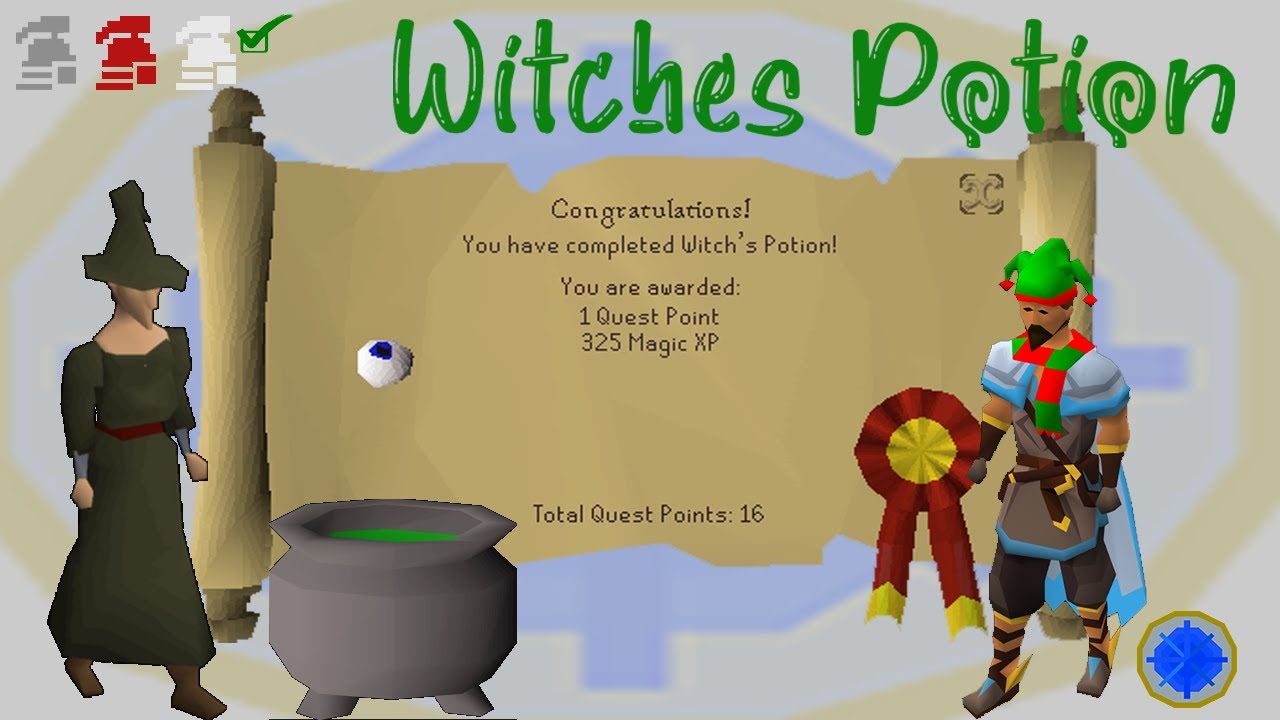 OSRS Witch's Potion Quest Guide Ironman Approved YouTube