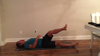 Supine Leg Crossover Stretch
