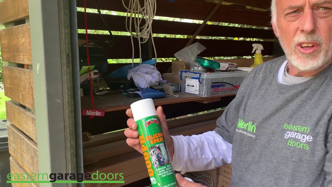 Clean Roller Door Tracks