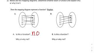 Famous Relations and Functions Assignment Review Part 2 Profile