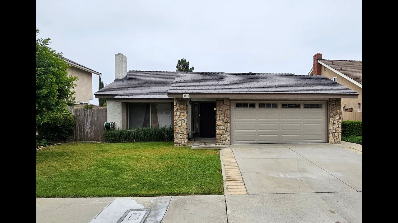 Houses for Rent in Brea 3BR/2BA by Property Management in Brea YouTube