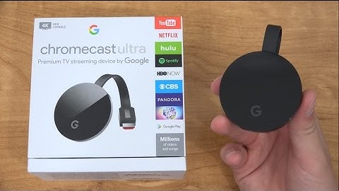 Chromecast Ultra Unboxing and Setup: 4K Streaming!