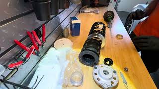 Lowering the C8 Z06 with Paragon Performance Lowering Collars
