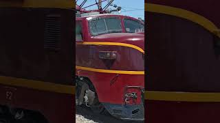 tren del recuerdo en estación de curico, comanda E3020