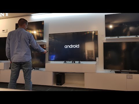 SONY Android TV סוני אנדרואיד טי וי סרטון הדרכה