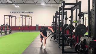 Split Stance Hinged Cable Chop
