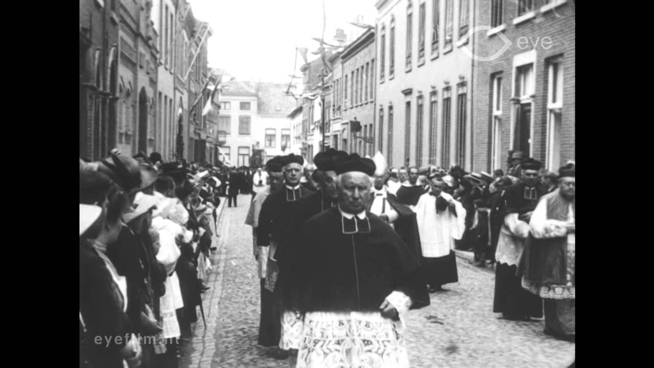 De begrafenis van Mgr. Drehmans