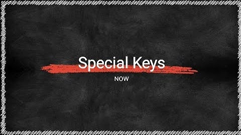 Special Keys| Function Keys| Multimedia Keyboard | Information Technology @Smart_Learners_Hub