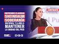 En Contraste: Defiende Claudia Sheinbaum soberanía nacional y llama a mantener la unidad del país