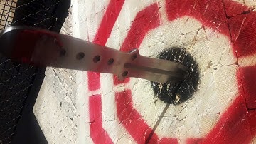 Axe and Knife Throwing at Stryke Target Range (Brampton, Ontario, Canada)