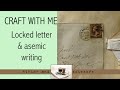 Craft With Me: Locked Letters & Asemic Writing