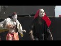 【4k】　2022年第43回#大須大道町人祭　#金粉ショウ　#大駱駝艦　（路上）performance golden bodypainting butoh