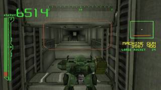 Armored Core 1 - Easy Run -Destroy Space Catapult
