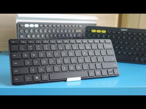 Microsoft Designer Compact Keyboard vs Logitech K380, K780 and MX Keys Mini