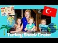 Turkey Snack Crate | American Kids Try Turkish Snacks