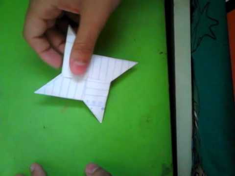 Como Fazer Uma Shuriken Bem Fácil