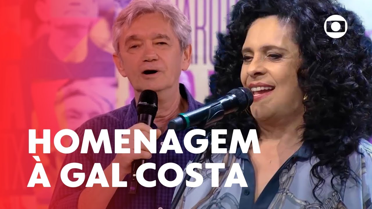 Serginho Groisman presta linda homenagem para Gal Costa | Altas Horas | TV Globo