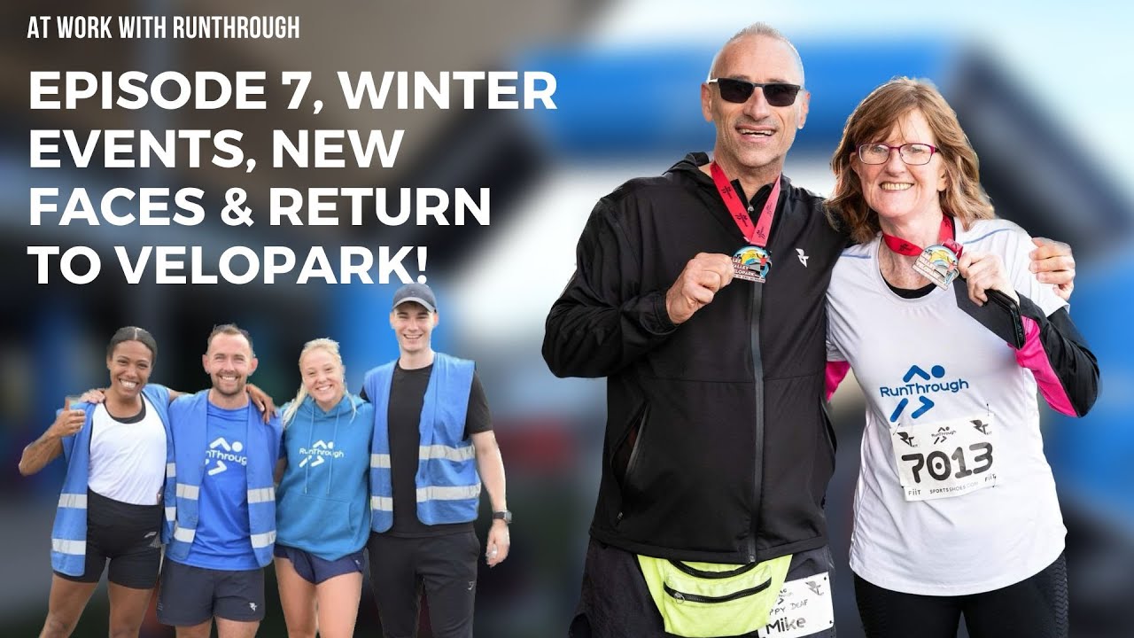 WINTER RUNNING EVENTS, MORE NEW FACES & RETURN TO VELOPARK 👟 | AT WORK WITH RUNTHROUGH VLOG | EP 7