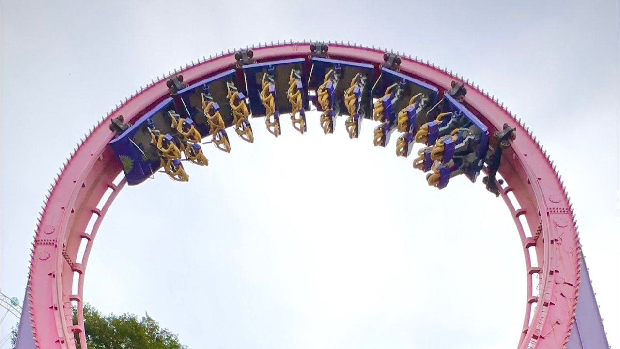 【最新】鷲羽山ハイランドの珍コースターをイッキ見！ on-ride POV (乗車映像)