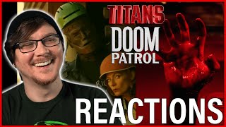 DOOM PATROL & TITANS Season 4 Teaser REACTIONS! NYCC 2022
