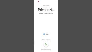 Realme UI 3.0 (Android 12) incoming call with it's realme ringtone