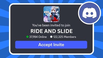 How to Join Ride and Slide Discord Server