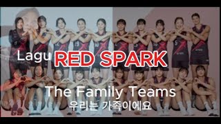 Lagu Red Sparks The Family .Kreatif AI #redsparks #volleyball