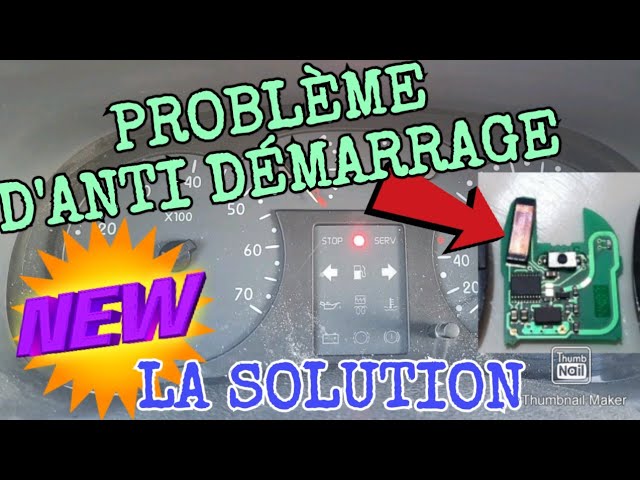 PROBLÈME 🤬 D'ANTI-DÉMARRAGE - LA SOLUTION 😉 - YouTube