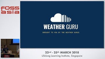 Hackathon Pitch Presentation & Award Ceremony - FOSSASIA 2018