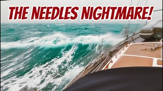 Sailing The Needles (in 30 knts)