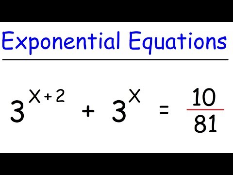 Video: Paano mo mahahanap ang oras ng pagdodoble ng isang exponential equation?