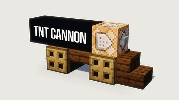 Minecraft Command Block Cannon Tutorial