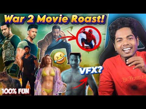 WAR 2 Movie Roast 😂🔥 NTR vs Hrithik Roshan Troll 🤣📈💥