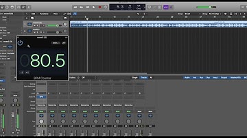 BPM Counter Logic Pro X