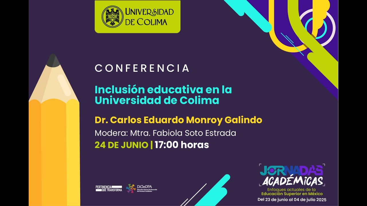 Conferencia: Inclusión educativa en la Universidad de Colima