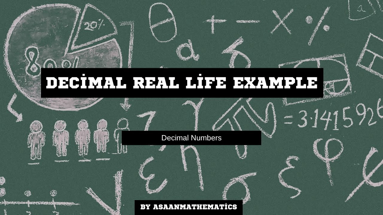 Decimal real-life example - YouTube