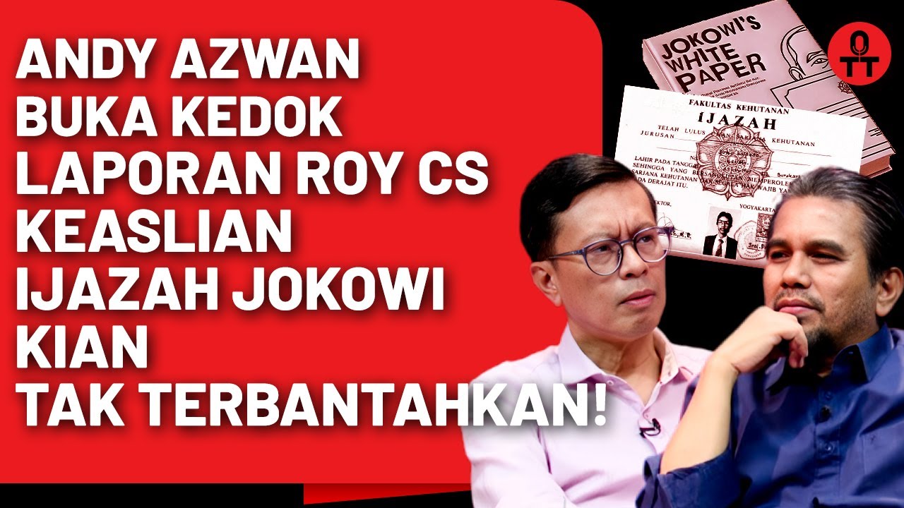 Dilaporkan Roy Suryo Cs, Andy Azwan Buka Suara Soal Kisruh Scan Ijazah Jokowi || OTT